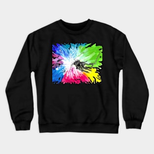 Rainbow Through The Darkness Crewneck Sweatshirt